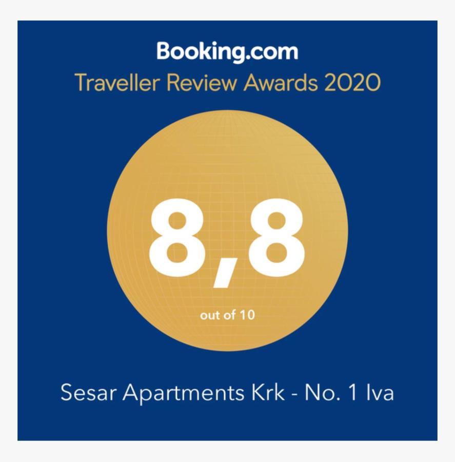 Sesar Apartments Krk - No. 1 Iva Кърк Екстериор снимка